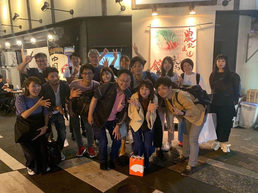 中村秀香のインスタグラム：「森さん、お疲れ様でした(*^^*) .  #ほんわかテレビ」
