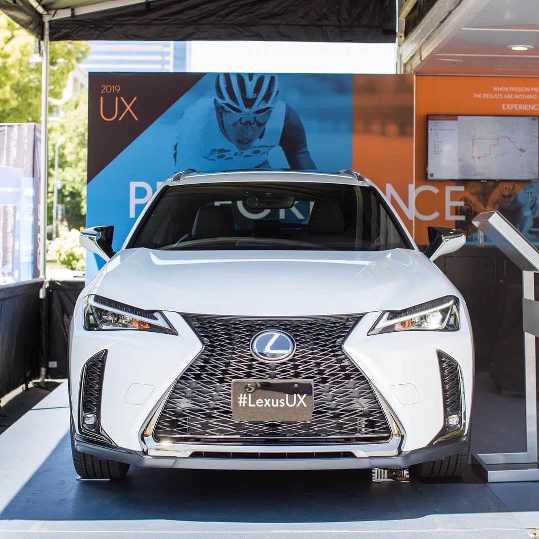 Lexus USAのインスタグラム：「Proud to provide high performance vehicles to the high performance athletes competing in the @AmgenTOC. #AmgenTOC #LexusPerformance #LexusCycling」