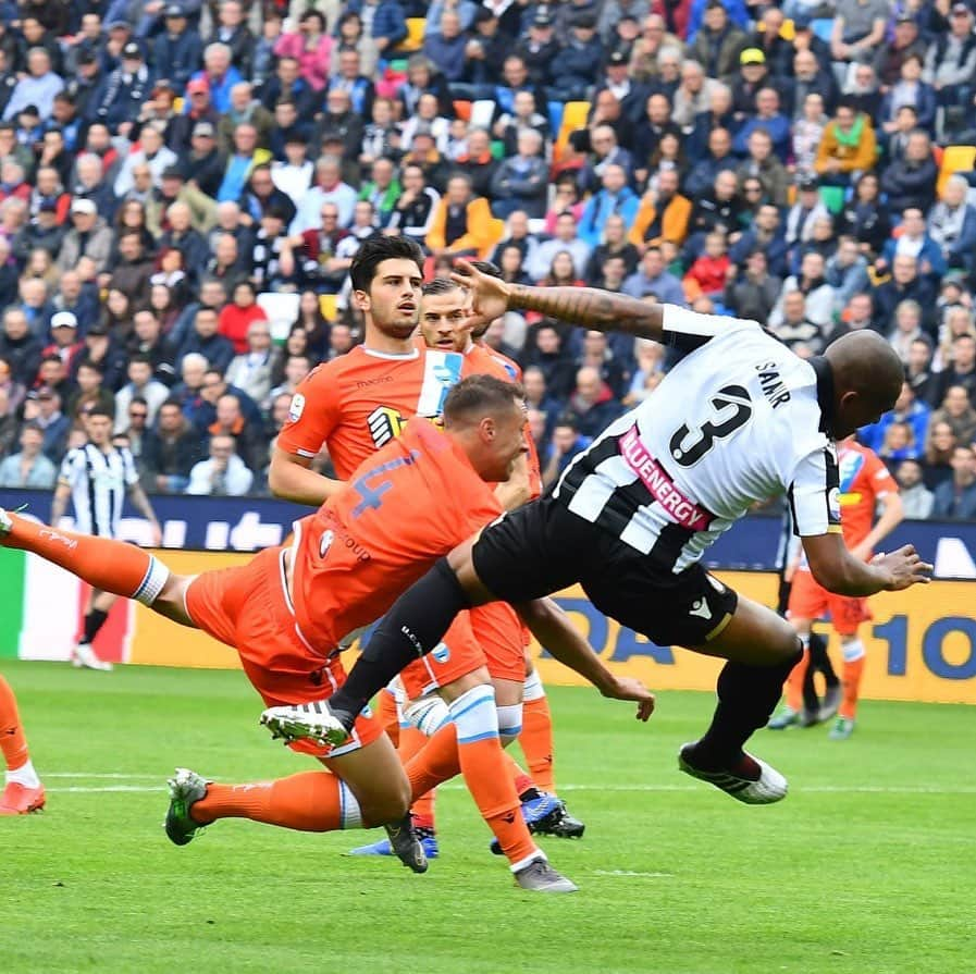 ウディネーゼ・カルチョさんのインスタグラム写真 - (ウディネーゼ・カルチョInstagram)「HT - #Udinese 🆚 @spalferrara 3-0 🛫 @samircaetano ⚽️👆 🛫 #Okaka ⚽️ 🛫 #Okaka ⚽️ #ForzaUdinese #UdineseSpal #SerieATIM #AleUdin . 📷 @simoneferraroph」5月18日 22時55分 - udinesecalcio