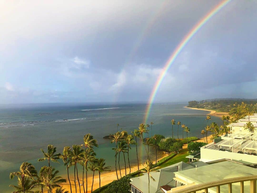 卜部弘嵩さんのインスタグラム写真 - (卜部弘嵩Instagram)「いい日になりそう🌈 #hawaii」5月19日 2時02分 - hirotakaurabe