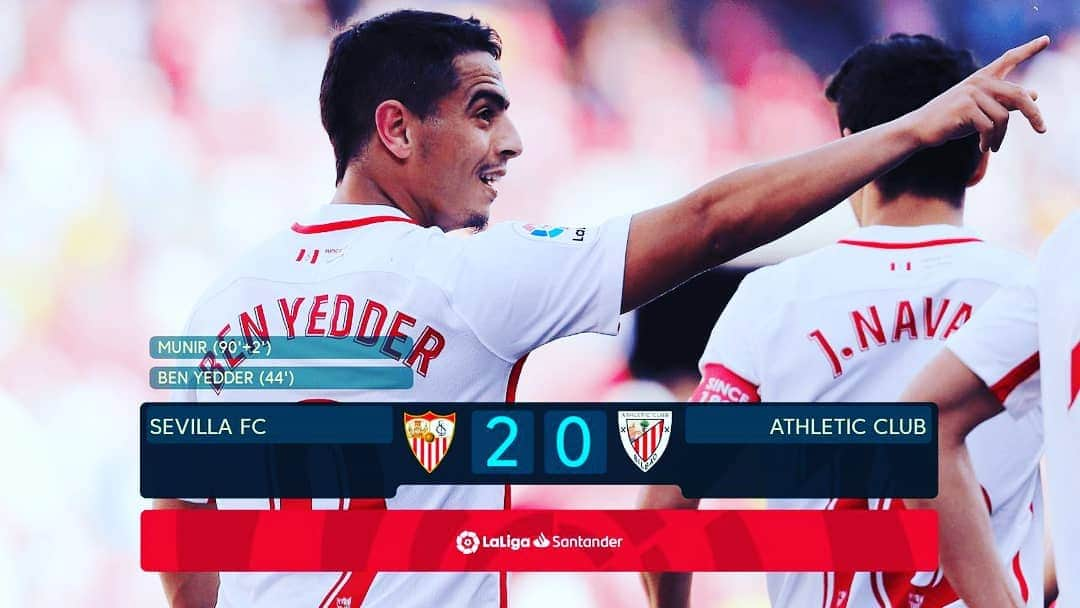 パブロ・サラビアさんのインスタグラム写真 - (パブロ・サラビアInstagram)「Buena victoria para despedir la temporada en casa ⚪🔴Otro año más en Europa 💥  #VamosMiSevilla #SevillaFC #PS17」5月19日 2時11分 - pablosarabia92