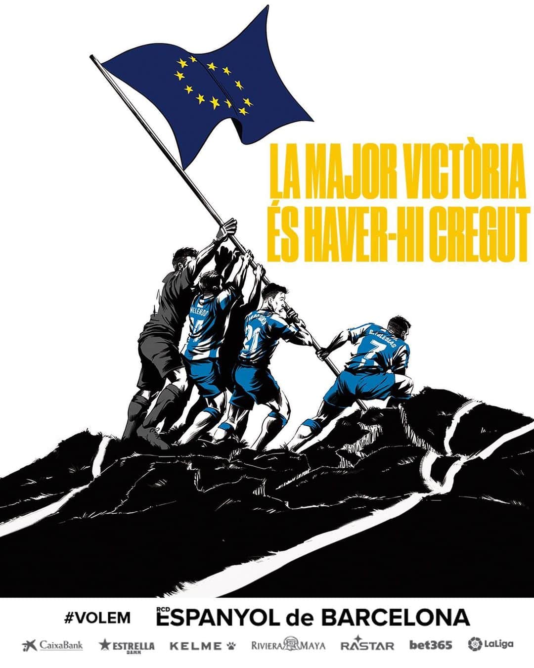 RCDエスパニョールさんのインスタグラム写真 - (RCDエスパニョールInstagram)「Dear, @europaleague! We're coming! 😃👋🇪🇺⚽️ - #RCDE | #Volem | #EspanyoldeBarcelona」5月19日 2時52分 - rcdespanyol