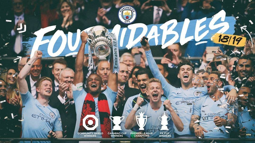 マンチェスター・シティFCさんのインスタグラム写真 - (マンチェスター・シティFCInstagram)「Never to be forgotten 🏆 #mancity」5月19日 4時04分 - mancity