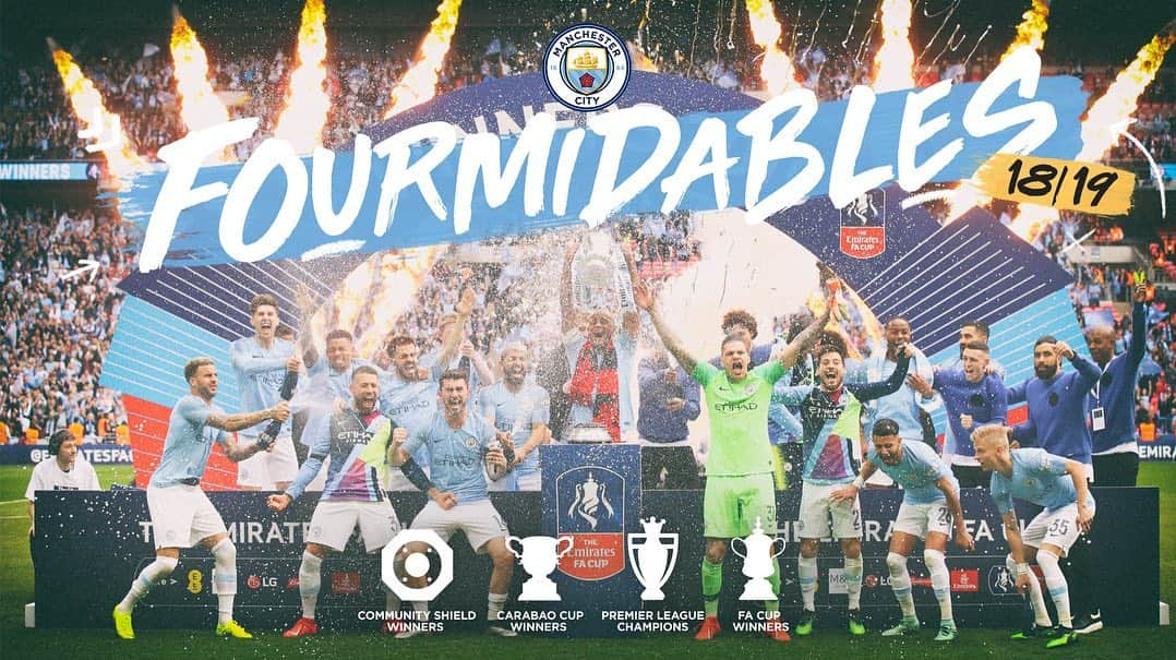 マンチェスター・シティFCさんのインスタグラム写真 - (マンチェスター・シティFCInstagram)「Never to be forgotten 🏆 #mancity」5月19日 4時04分 - mancity