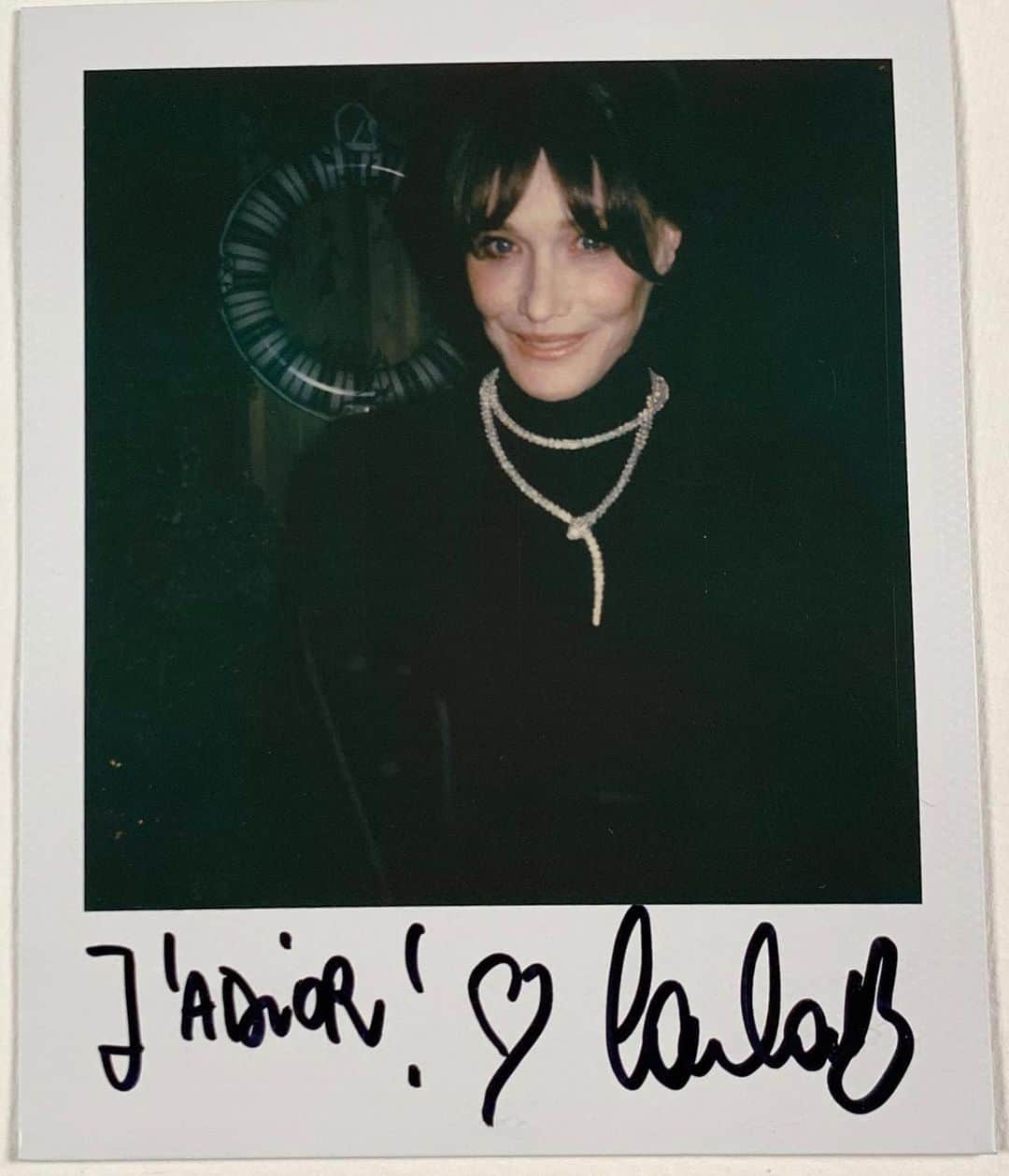 Vogue Parisさんのインスタグラム写真 - (Vogue ParisInstagram)「Polaroids from Cannes: @CarlaBruniOfficial who joined us at the Vogue x @Dior dinner. Throughout the festival, we’ll be posting the best and brightest on the Croisette so stay tuned... #Cannes2019 #CarlaBruni」5月19日 4時21分 - voguefrance
