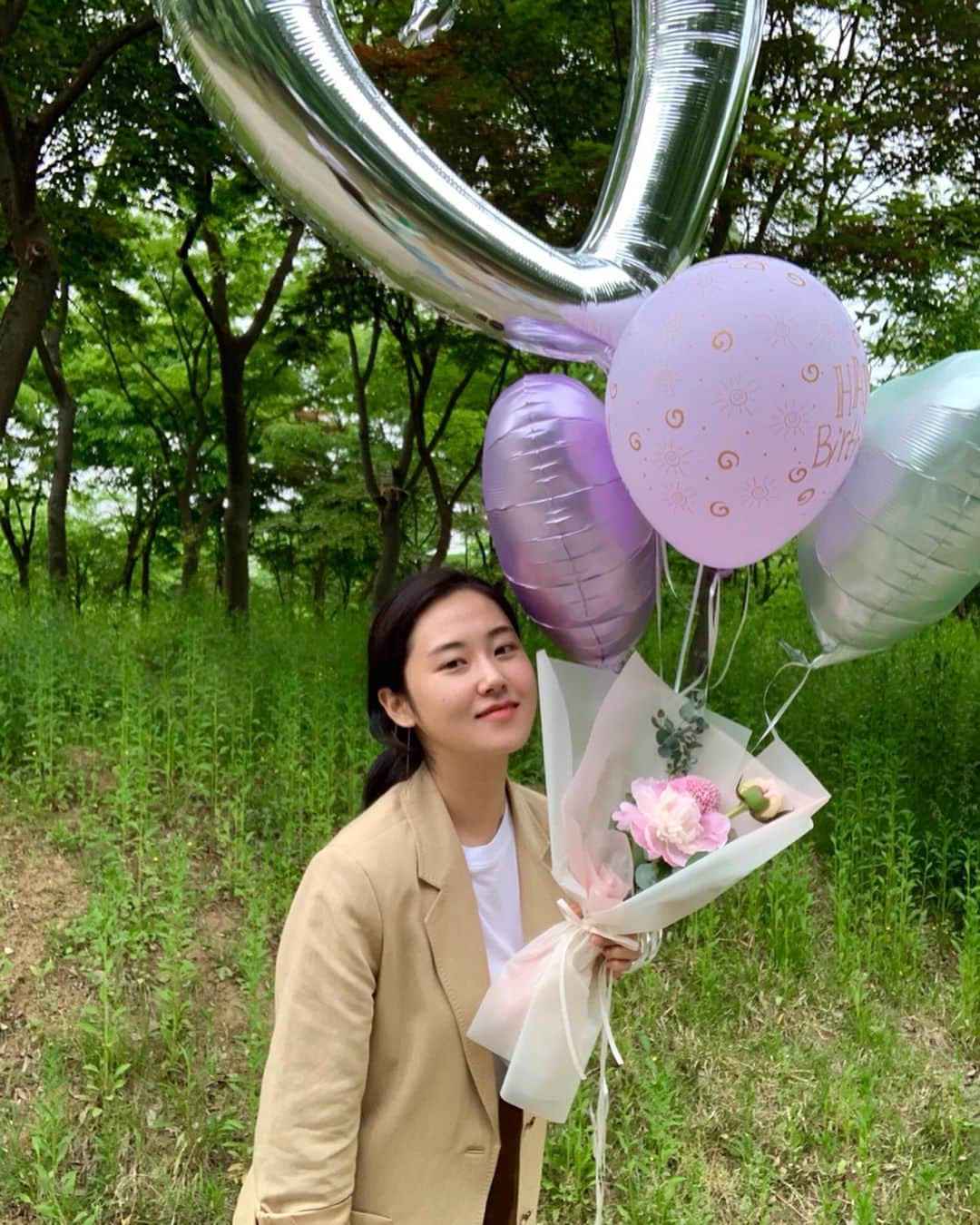 ガユンのインスタグラム：「올해는 핑크 #작약」
