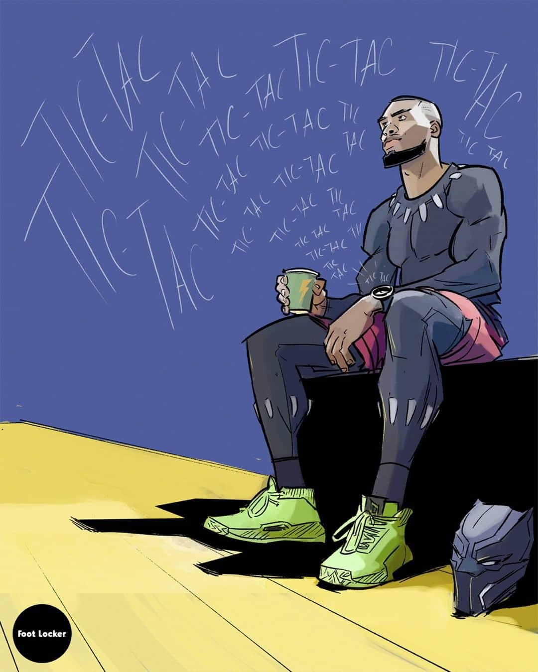 Foot Lockerさんのインスタグラム写真 - (Foot LockerInstagram)「Does Dame go full superhero #DameTime mode tonight? Over/Under 31 points? #LockedIn by @karmoruu」5月19日 10時02分 - footlocker