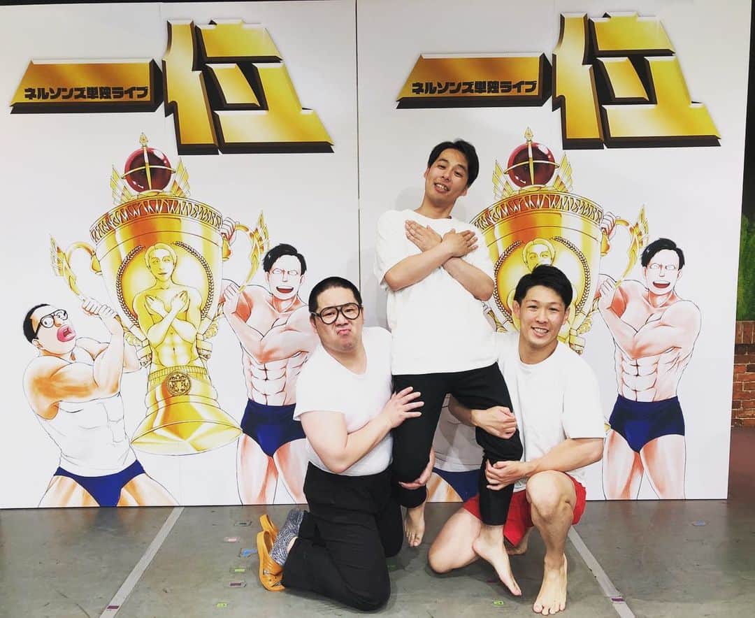 岸健之助のインスタグラム：「単独ライブありがとうございました！ またよろしくお願いします！ #ネルソンズ  #ルミネtheよしもと」