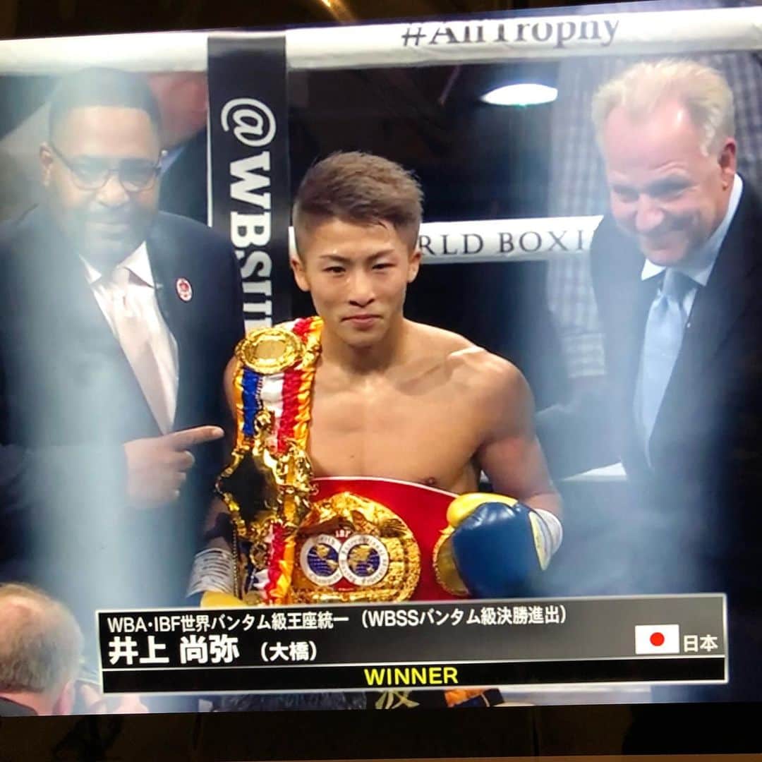 栗田善太郎のインスタグラム：「相手が誰でも圧倒的に強い」