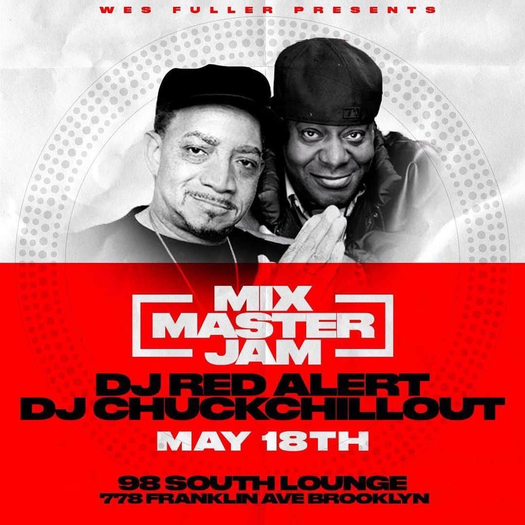 ファンクマスター・フレックスのインスタグラム：「@wesfuller1 x @kooldjredalert x @djchuckchillout x @litdigitaldjs」