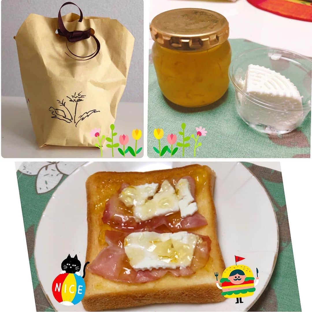 Sora Momoさんのインスタグラム写真 - (Sora MomoInstagram)「たんぽぽジュレ🌼✨とリコッタチーズを頂きました ☺︎ どちらも @teru_comame さんの手作りのもの たんぽぽジュレはたんぽぽの花をひたすら摘んで作るそうで 蜂蜜のような香りがしてとっても美味しい☺️💓 今朝の朝食に両方ともパンに乗せていただきました とっても美味しかったけど 私が作るとどうしてこうお洒落〜✨とか美味しそう✨とかから離れていくのかな〜😞 @teru_comame さん伝わらない投稿でごめんなさい🙇🏻‍♀️ ☺︎ #たんぽぽジュレ#リコッタチーズ#お料理上手なお友達 #何でも器用にできちゃう#年下なのに#いろいろ教えてもらってます#いつもありがとう」5月19日 18時03分 - teratera_sorapu_