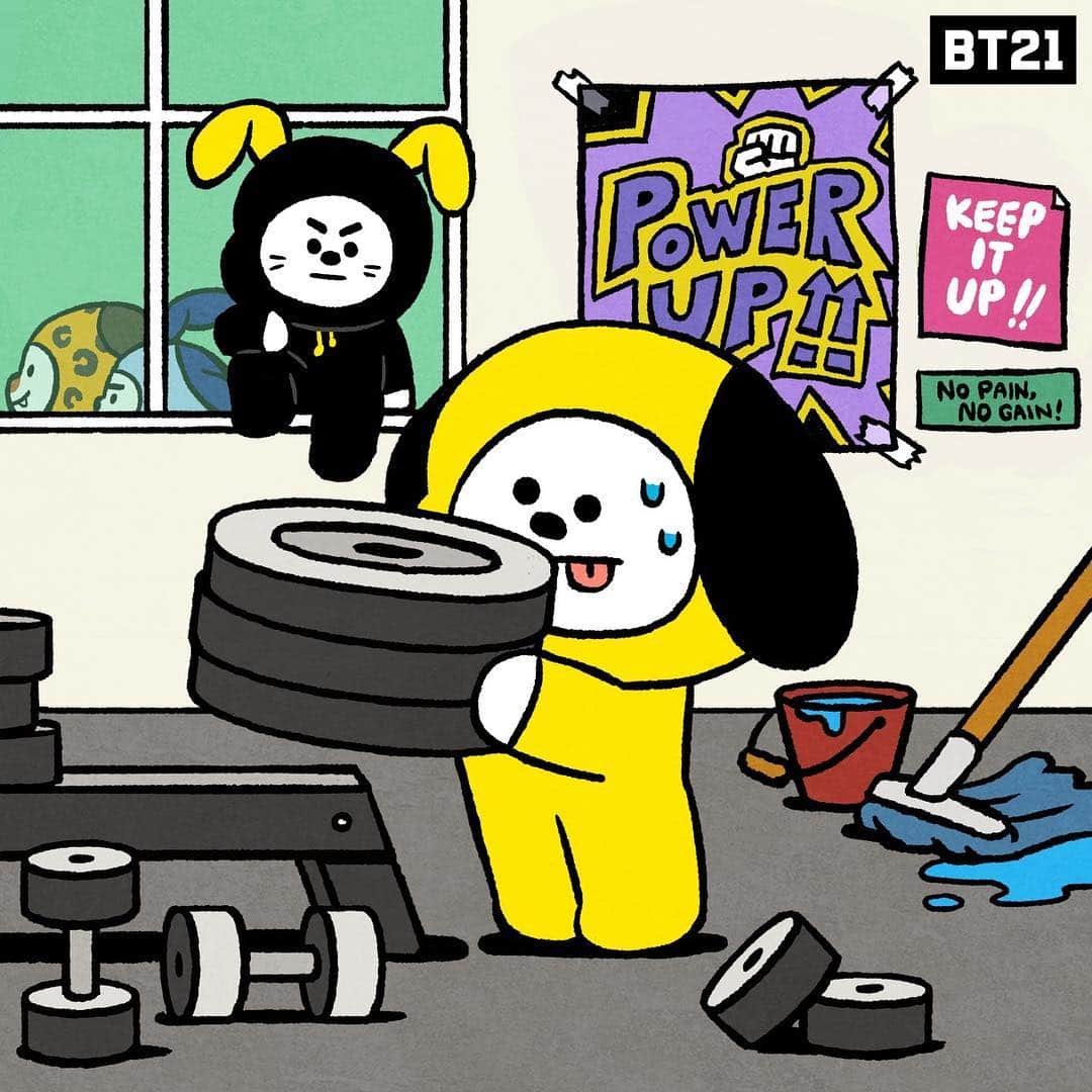 BT21 Stars of tomorrow, UNIVERSTAR!さんのインスタグラム写真 - (BT21 Stars of tomorrow, UNIVERSTAR!Instagram)「Wonder who the CHIEF is here.. 👑 #ObviouslyNotCHIMMY #WhoisBehindCHIEF? #CHIMMY #Rival #CHIEF #ChildhoodMemories #BT21_UNIVERSE #BT21」5月19日 18時00分 - bt21_official