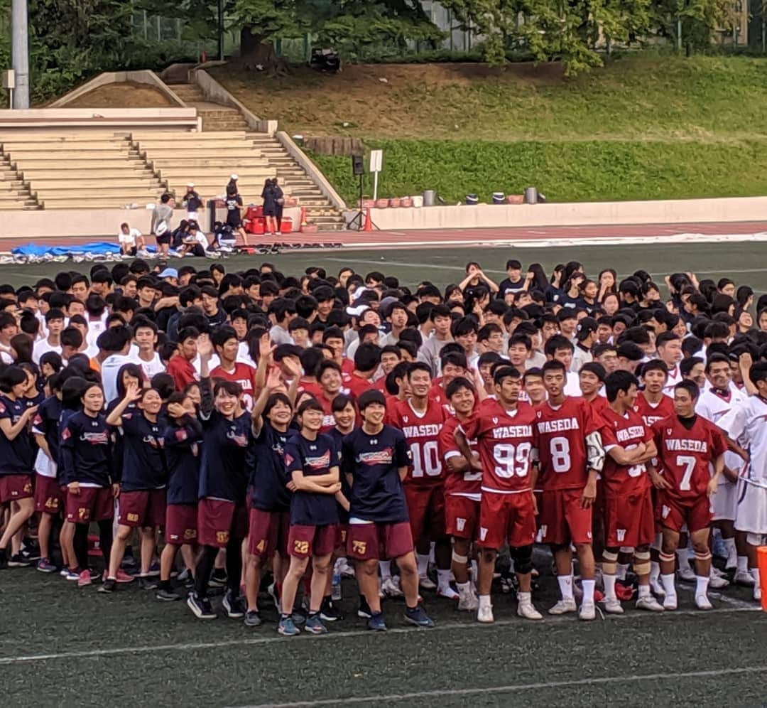 山田幸代さんのインスタグラム写真 - (山田幸代Instagram)「みんな早慶戦勝利おめでとう‼️‼️ まだまだ上を目指すよ💪🏻 まずは、みんなよく頑張ったね😊🙌🏻🥍🥍」5月19日 18時16分 - lacrosseplayer_sachiyoyamada