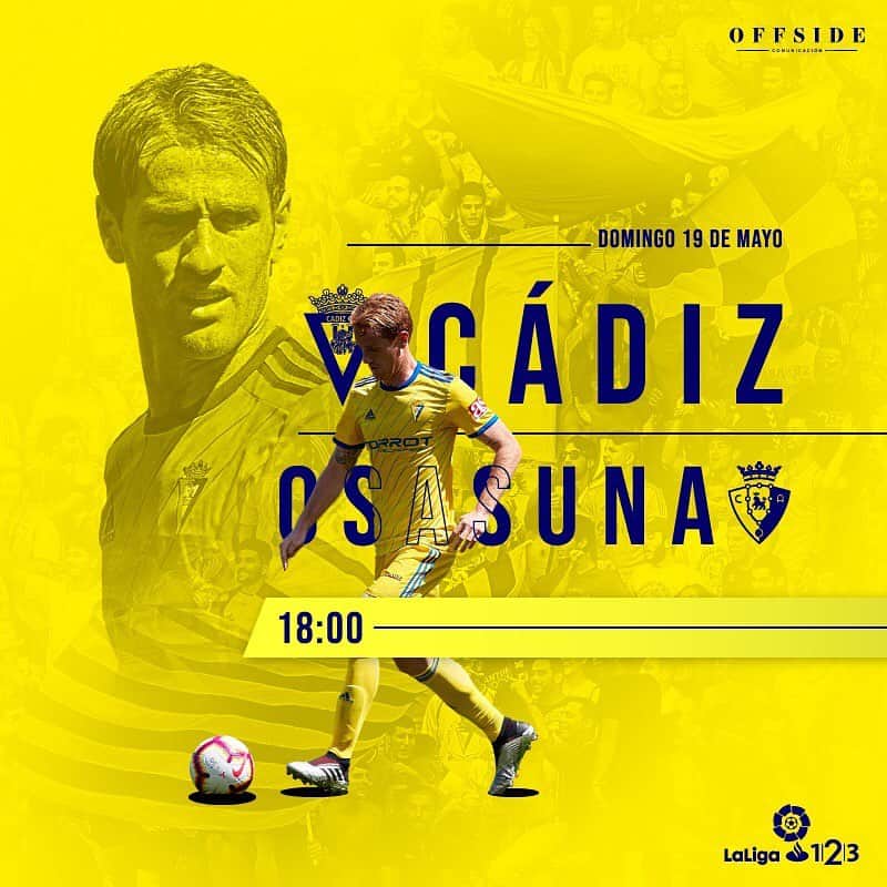 のインスタグラム：「Me han dicho que el amarillo...! 💛  Vamos Cádiz! Que se note Carranza una vez más 🤘🏻⚽️ #AF8」