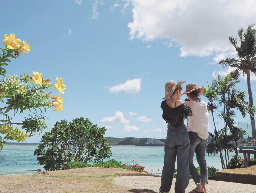 のインスタグラム：「ㅤㅤㅤㅤㅤㅤㅤㅤㅤㅤㅤㅤㅤ ㅤㅤㅤㅤㅤㅤㅤㅤㅤㅤㅤㅤㅤ グアムでのお気に入り写真 ( ◠‿◠ )🌼 ㅤㅤㅤㅤㅤㅤㅤㅤㅤㅤㅤㅤㅤ #har_trip」