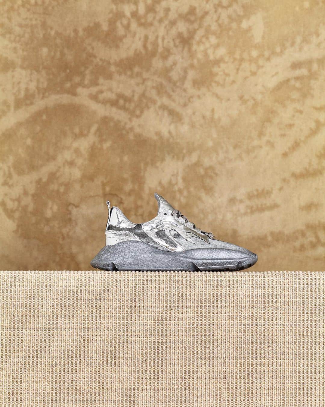 のインスタグラム：「Combining highly technical craftsmanship with the contemporary and fearless #RobertoCavalli vision, these grey calf hair V1PER sneakers are a must-have for those in the know. #RCv1per」