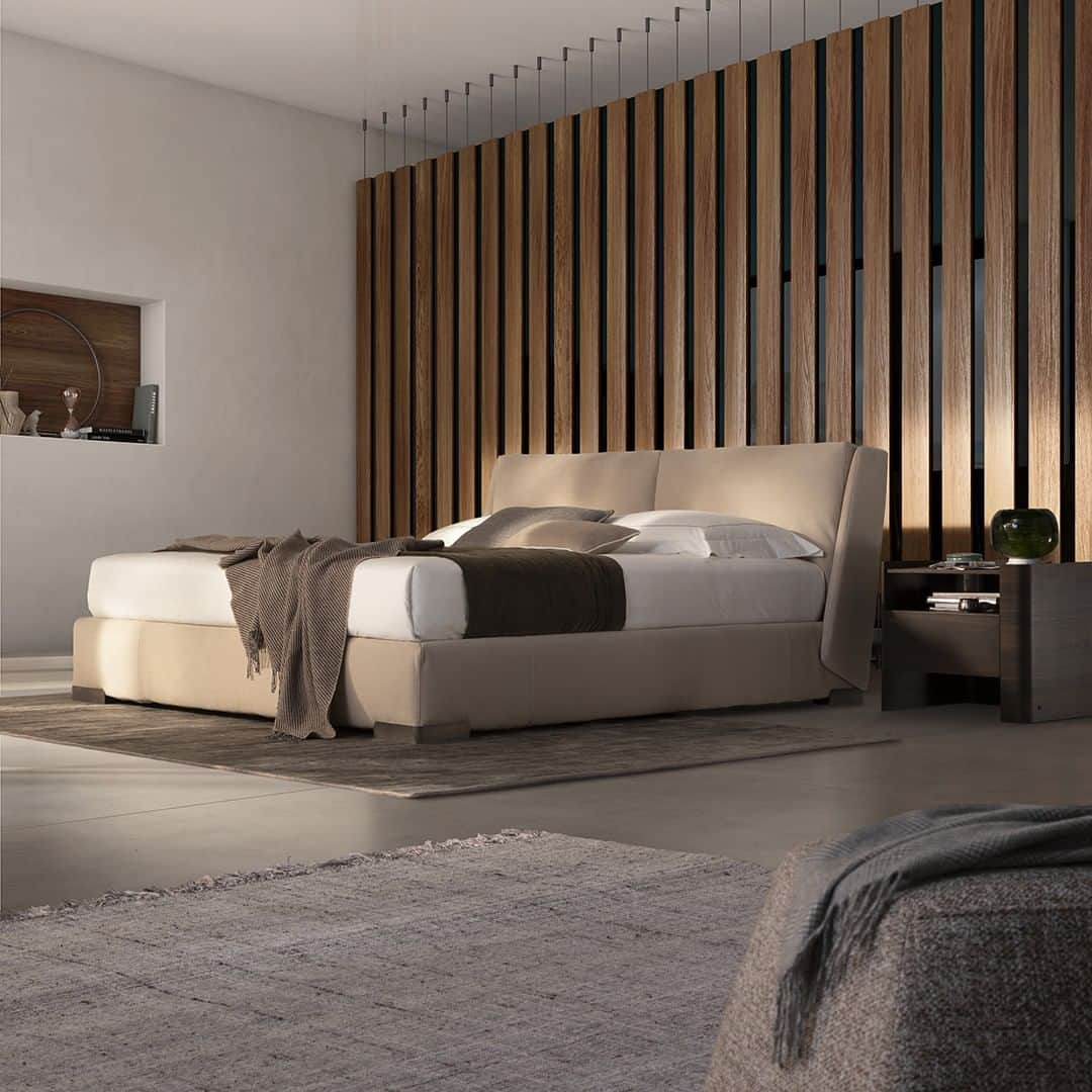 Natuzzi Officialさんのインスタグラム写真 - (Natuzzi OfficialInstagram)「A geometrically original design, where you can be reborn every day: experience our Fenice bed and give to your space the Natuzzi Italia spectacular look. #Natuzzi #NatuzziItalia #comfort #elegance #design #lifestyle #style #fashion #furniture #homefurniture #puglia #apulia #madeinitaly #living #interiordesign #decor #homedesign #inspiration #instadesign #italianstyle #homedecor」5月19日 19時00分 - natuzzi