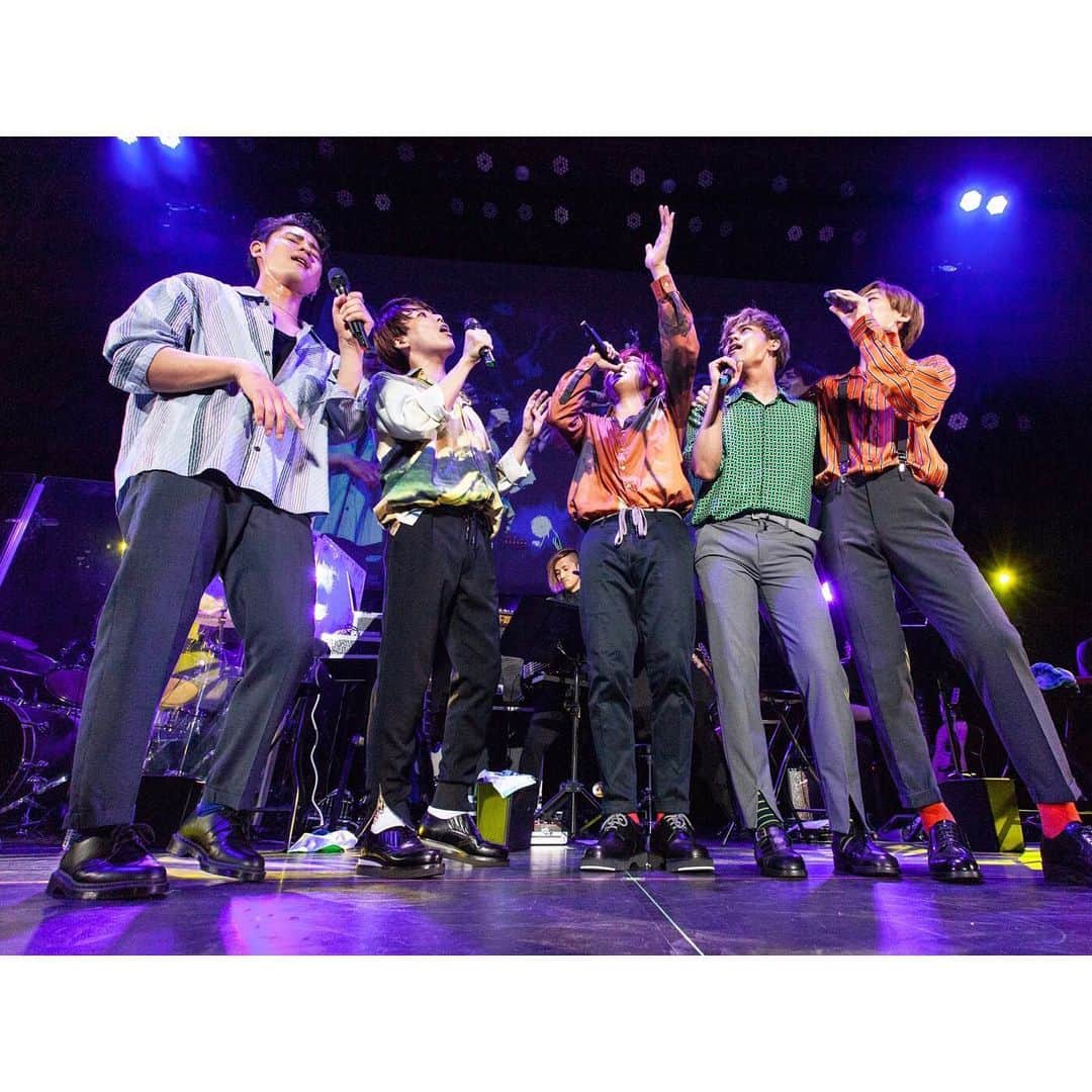 のインスタグラム：「UNIONE  THE UNITED TOUR 2019 "REVIVAL"  Photo by @aya.watada  #UNIONE #TOUR #final #boyband #vocal #vocalist #singer #tokyo #yurakucho #REVIVAL #revive」