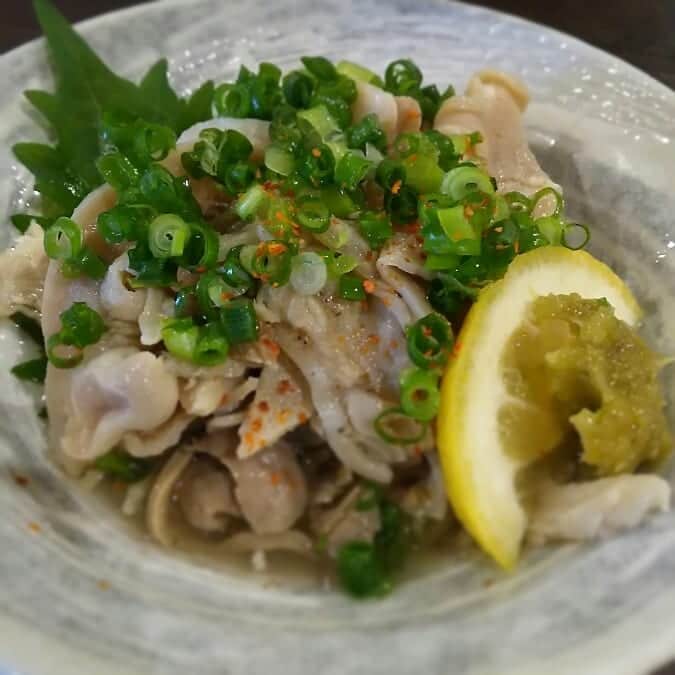 九州うまか 北浜店のインスタグラム：「酢もつでございますよ。  #九州うまか#九州うまか北浜店#北浜#淀屋橋#天満橋#京橋#肥後橋#堺筋本町#大阪#大阪グルメ#居酒屋#日本酒#焼酎#純米#泳ぎイカ#もつ鍋#九州料理#九州#博多#福岡#鹿児島#宮崎#佐賀#長崎#大分#熊本#肉#酢もつ」