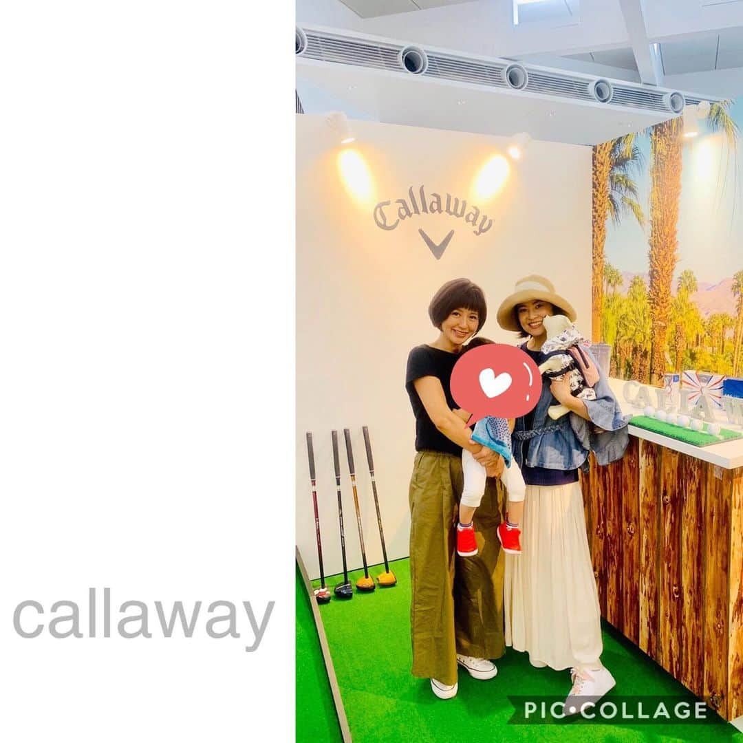 宮内知美さんのインスタグラム写真 - (宮内知美Instagram)「久しぶりのれいなちゃん❤️ #callaway  #callawaygolf  #上手くなりたい  今回の一番の目的は ゴルフクラブフィッティング🏌️‍♀️ 長年愛用したフィリーから 新しいクラブにするため フィッティングしていただきに行きました〜❤️ クラブが出来上がるの 本当に楽しみ😍  フィッティング中、ママべったりで泣いてる息子を 一生懸命あやしてくれたれいなちゃん キャロウェイの皆様に感謝🙇‍♀️ #17m #やんちゃ #人見知り #シャイ #男児」5月19日 11時53分 - tomomi_miyauchi