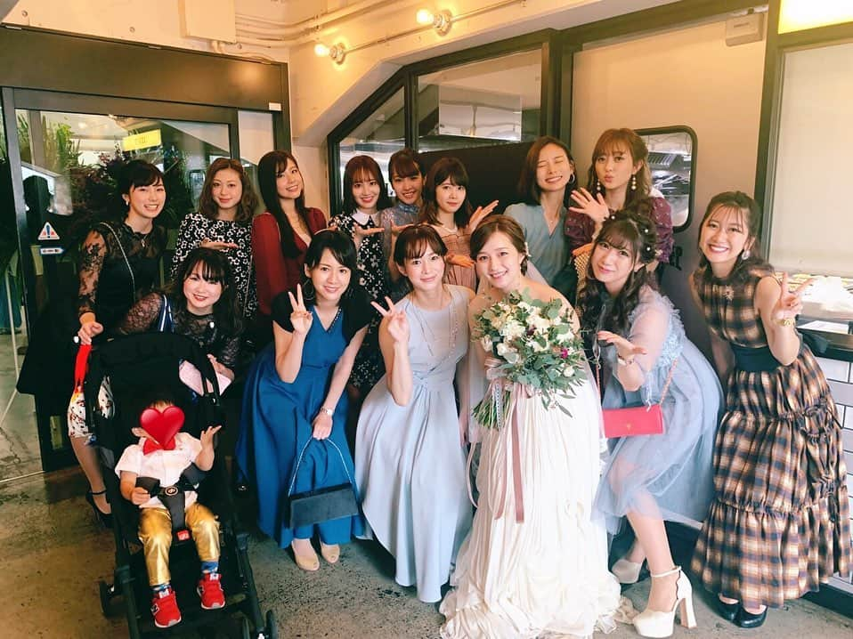 玉川来夢さんのインスタグラム写真 - (玉川来夢Instagram)「大好きなひぃちゃんの結婚式に お招き頂きました❤️ ひぃちゃんとっても綺麗だった✨ ものすごく幸せな気持ちになりました😌💕 いつまでもお幸せに💗 #結婚式 #アイドリング」5月19日 12時02分 - ramu_tamagawa