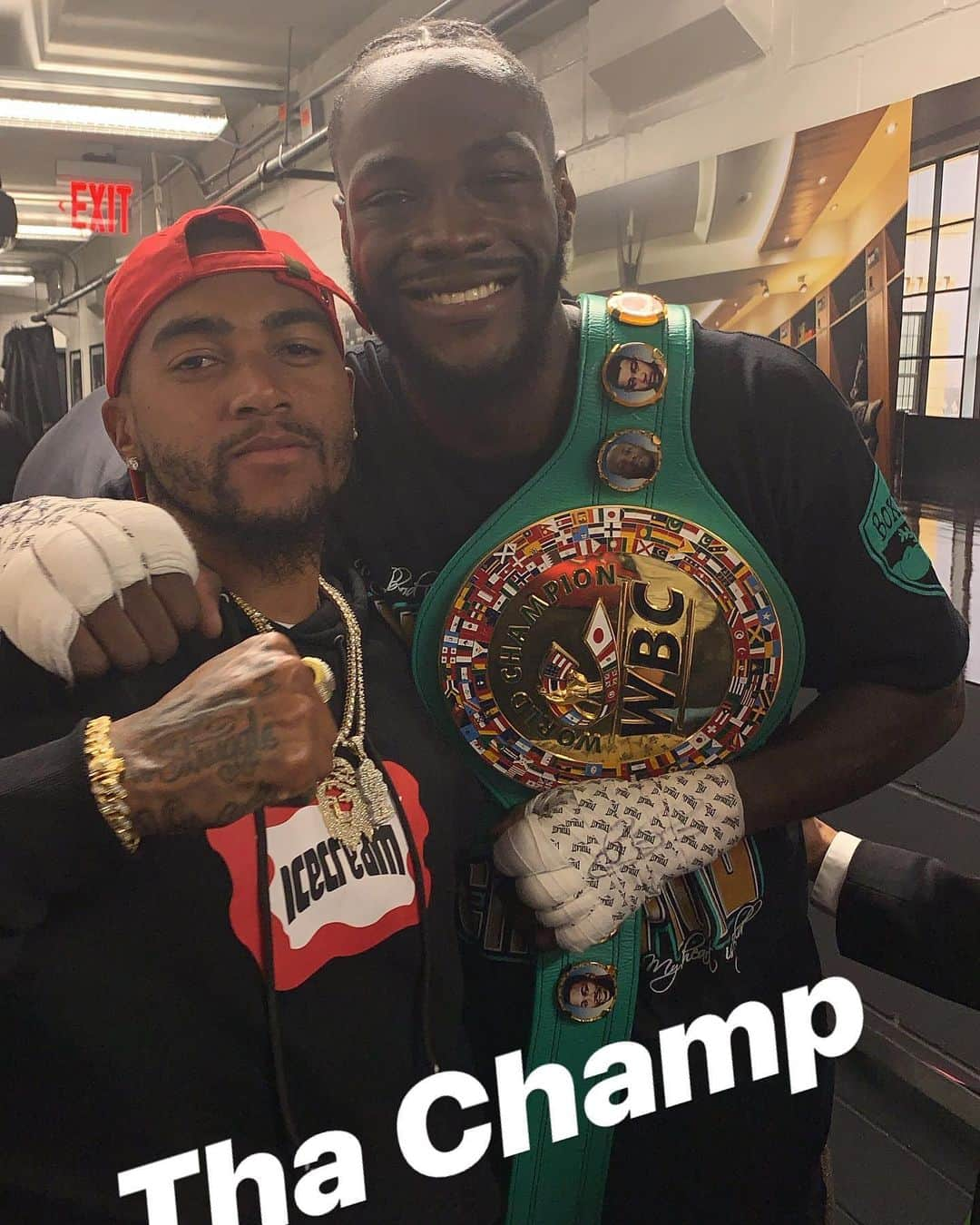 デショーン・ジャクソンさんのインスタグラム写真 - (デショーン・ジャクソンInstagram)「The champ cuzzzzzzzzz!! @bronzebomber」5月19日 12時40分 - 0ne0fone