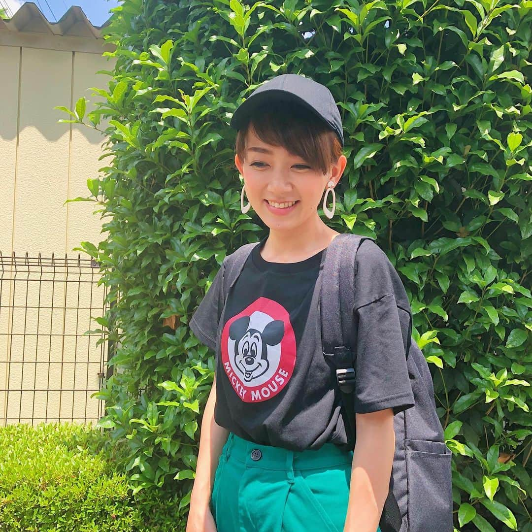 岡部玲子さんのインスタグラム写真 - (岡部玲子Instagram)「本日の私😁 カメラマンは8歳の息子（笑）😁 #岡部玲子 #子育て #主婦 #アラフォーママ #タレント #レポーター #私服 #ママファッション #プチプラ #プチプラファッション #ディズニー #8歳息子 #2歳娘 #mama #talent #reporer #instagood #f4f #fashion #mamafashion #japanese #disney #love #happy #photography」5月19日 12時40分 - reiko_okabe