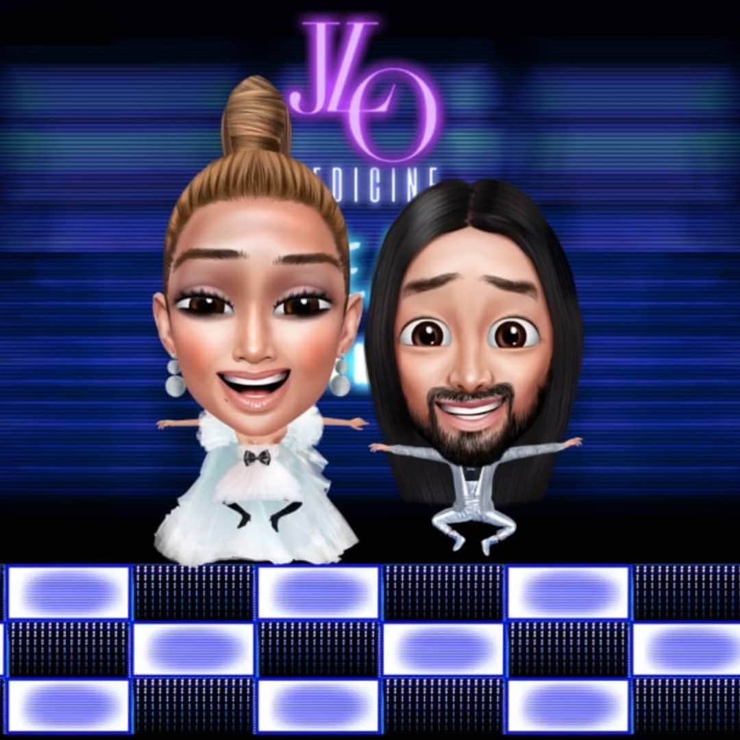 スティーヴ・アオキさんのインスタグラム写真 - (スティーヴ・アオキInstagram)「#aokijump #989. The Aoki x @JLo Animated @Genies #Medicine Jump. Internet. May 2019. Who wants to see the real aokijump between us! Had to post this up as an official one cuz it's too funny and Jlo is a goddess and I'm proud my remix!」5月19日 13時44分 - steveaoki