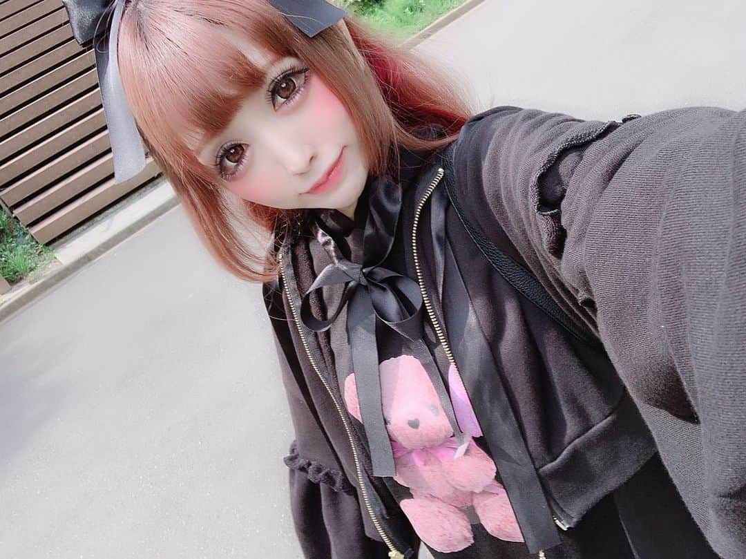 桜咲姫奈さんのインスタグラム写真 - (桜咲姫奈Instagram)「#プリメロ  #くまちゃんパーカー 🎀🍓🎀」5月19日 19時17分 - himena_ousaki