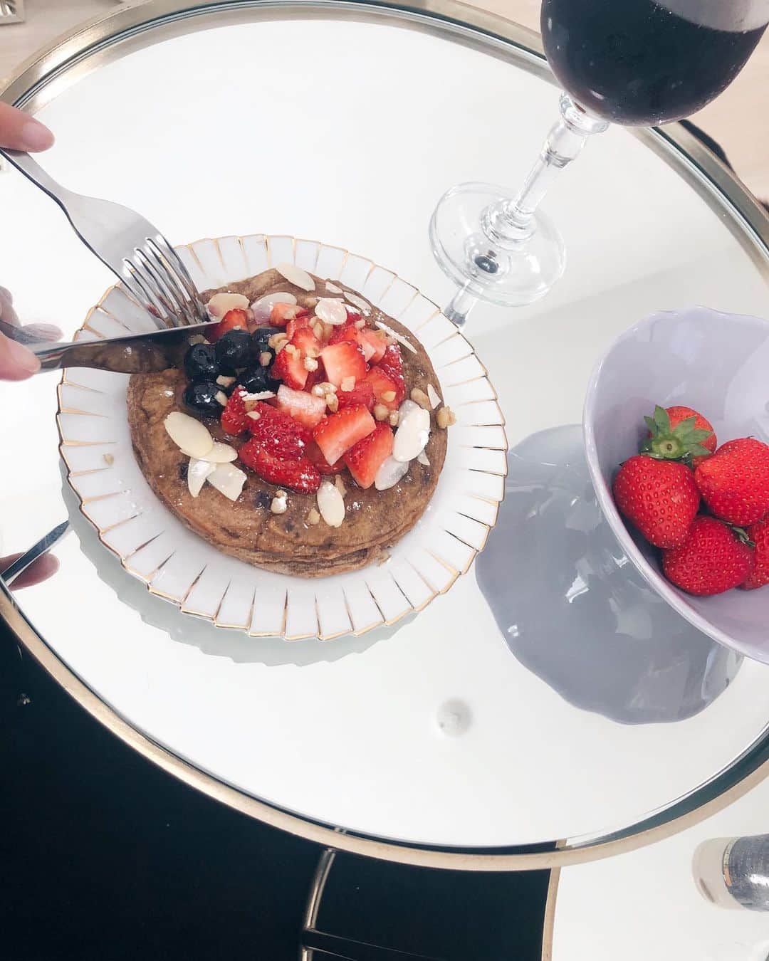 古川貴絵さんのインスタグラム写真 - (古川貴絵Instagram)「・ ハワイで買ったパンケーキミックス やっぱり美味しい🥰 #pancake」5月19日 19時19分 - _kiegram