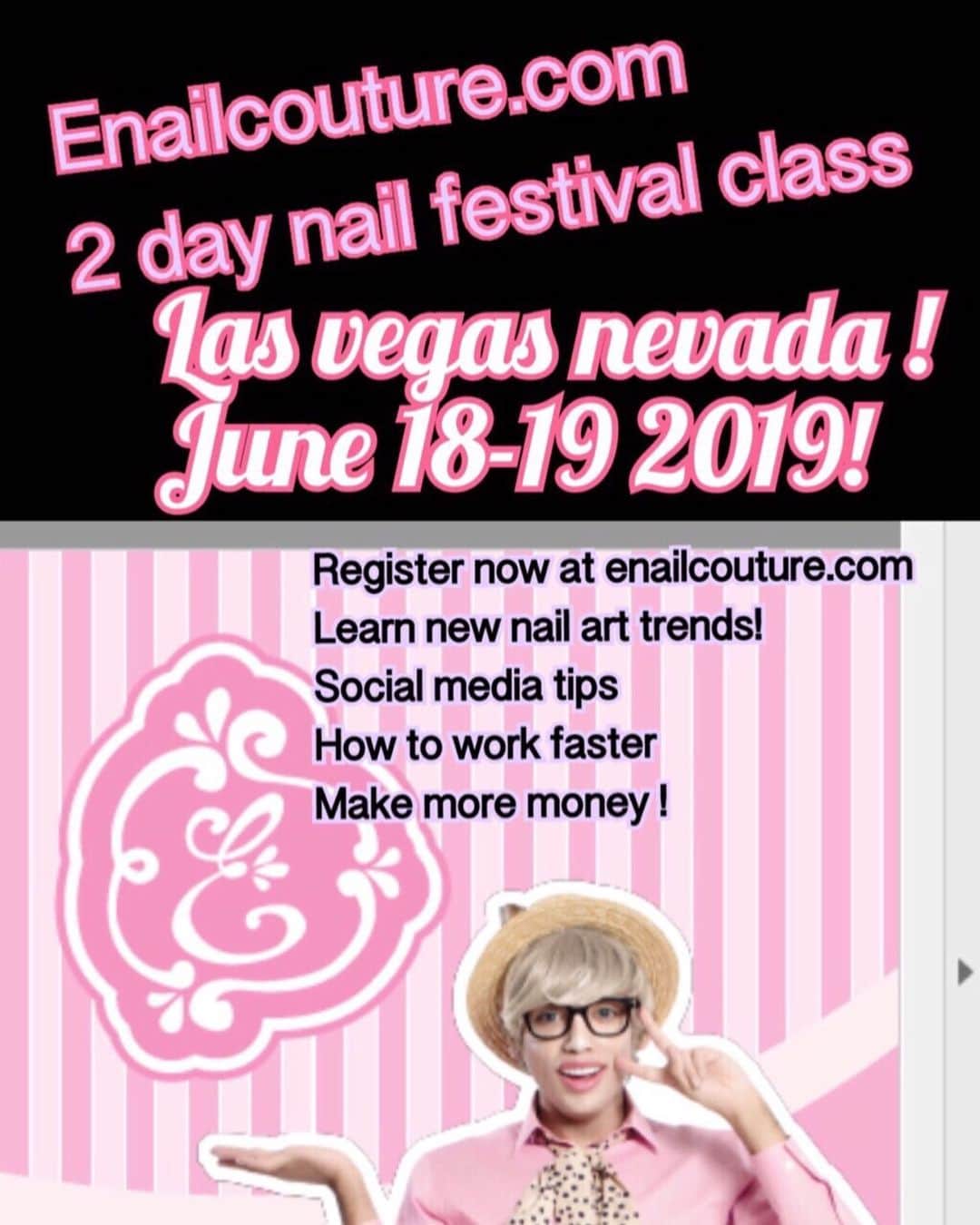 Max Estradaさんのインスタグラム写真 - (Max EstradaInstagram)「Enailcouture.com Las Vegas class ! Registration ends June 1! Don’t miss out  #ネイル #nailpolish #nailswag #nailaddict #nailfashion #nailartheaven #nails2inspire #nailsofinstagram #instanails #naillife #nailporn #gelnails #gelpolish #stilettonails #nailaddict #nail #💅🏻 #nailtech#nailsonfleek #nailartwow #네일아트 #nails #nailart #notd #makeup #젤네일  #glamnails #nailcolor  #nailsalon #nailsdid #nailsoftheday Enailcouture.com happy gel is like acrylic and gel had a baby ! Perfect no mess application, candy smell and no airborne dust ! Enailcouture.com」5月19日 16時27分 - kingofnail