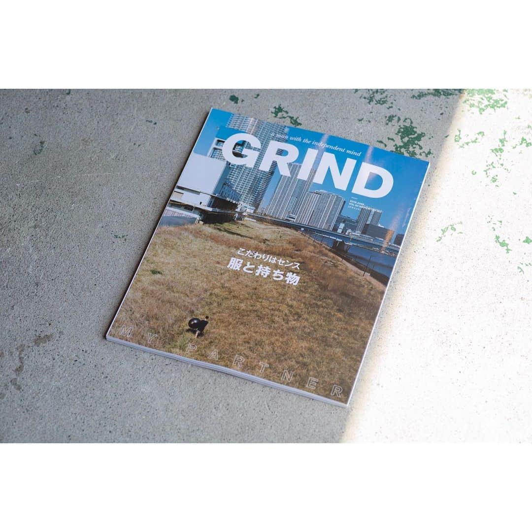 ミーンズワイルのインスタグラム：「[GRIND VOL.93] P76-79  Photo: TOSHIO OHNO Styling: MASATAKA HATTORI Model: ALAS, JUAN」