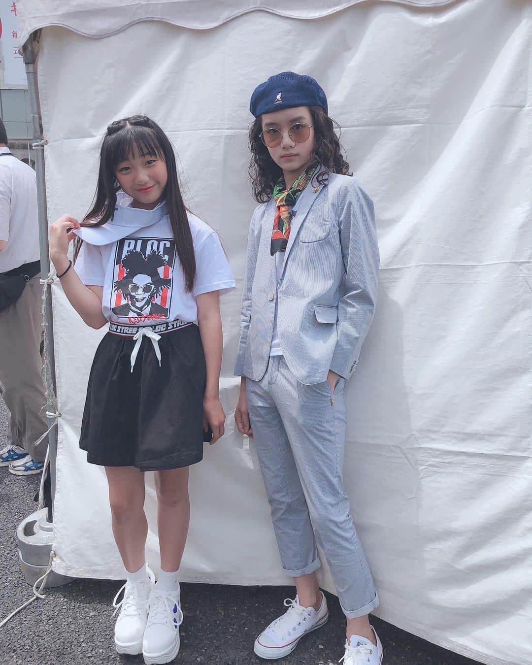 SHINOさんのインスタグラム写真 - (SHINOInstagram)「神戸まつりでご一緒したお友達とお写真撮ってもらいました♡ . . #ありがとうございました #お写真うれしかったです #BLOC #ファッションショー #キッズモデル」5月19日 17時25分 - shino0605