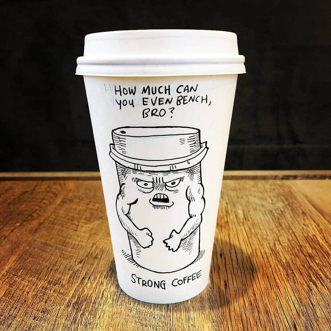 9GAGさんのインスタグラム写真 - (9GAGInstagram)「Which coffee are you? - 📸 @yoyoha - @doodles #coffee #doodles #9gag」5月19日 17時36分 - 9gag