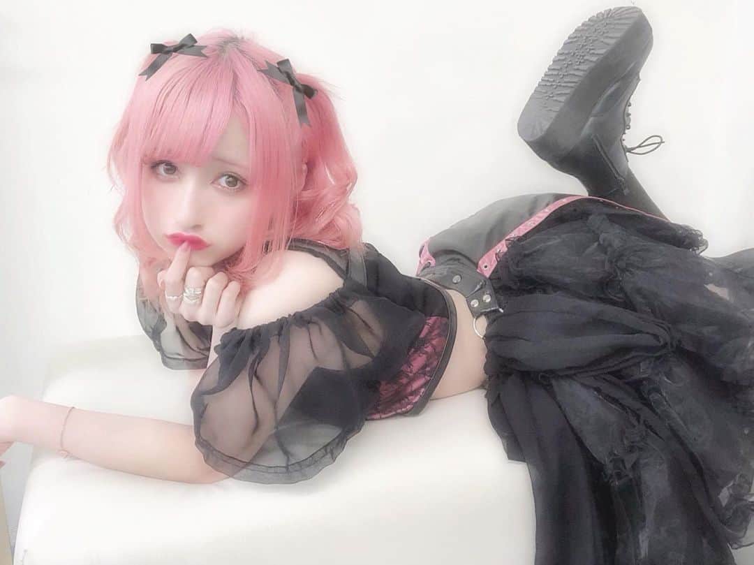胡桃兎愛のインスタグラム：「Good night❤︎」
