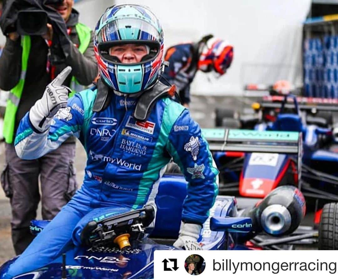 F1さんのインスタグラム写真 - (F1Instagram)「Winner!!! @billymongerracing takes his first single-seater win, with an incredible last-to-first drive at the Pau Grand Prix 🏆 What a moment!!! . #Repost @billymongerracing #Regram ・・・ PAU GP Championsss!!! 🏆🤪 Can’t believe it, I didn’t think 2 years on I’d be winning races! 🙌🏼 Huge shout out to the team @carlinracing for all their hard work. Over the moon 🔝🌍 #BillyWhizz」5月20日 3時54分 - f1