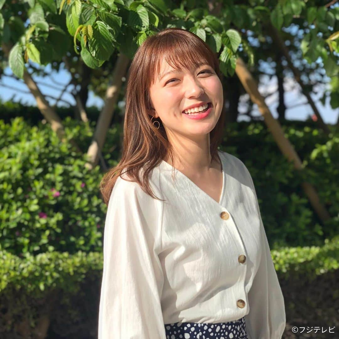 フジテレビ「めざましテレビ」さんのインスタグラム写真 - (フジテレビ「めざましテレビ」Instagram)「5月16日（木）きょう何着て行く？ ・ ファッション雑誌CanCamとコラボしたお天気コーナー「きょう何着て行く？」 阿部華也子ちゃんの毎日のコーデを紹介♪ ・ 【きょうのコーデ】 ブラウス→#GU 1990円 スカート→#&.NOSTALGIA 3900円 靴→#セヴントゥエルヴサーティ 2万円 ピアス→#ガスビジュー 1万200円 ・ 【コーデのポイント】 定番白ブラウスをフロントボタンとふわっとした袖で 今っぽくアップデート⤴️✨ 裾のみフレアになったマーメイドシルエットのドットスカートを合わせればヴィンテージムード漂う フレンチルックに仕上がります👗🎶 ・ #めざましテレビ #きょう何着て行く？ #阿部華也子 #今日のコーデ#コーデ #CanCam #今日のファッション#ootd #きょう何着て行く？は月〜金朝6時22分ごろ放送！」5月19日 20時43分 - mezamashi.tv