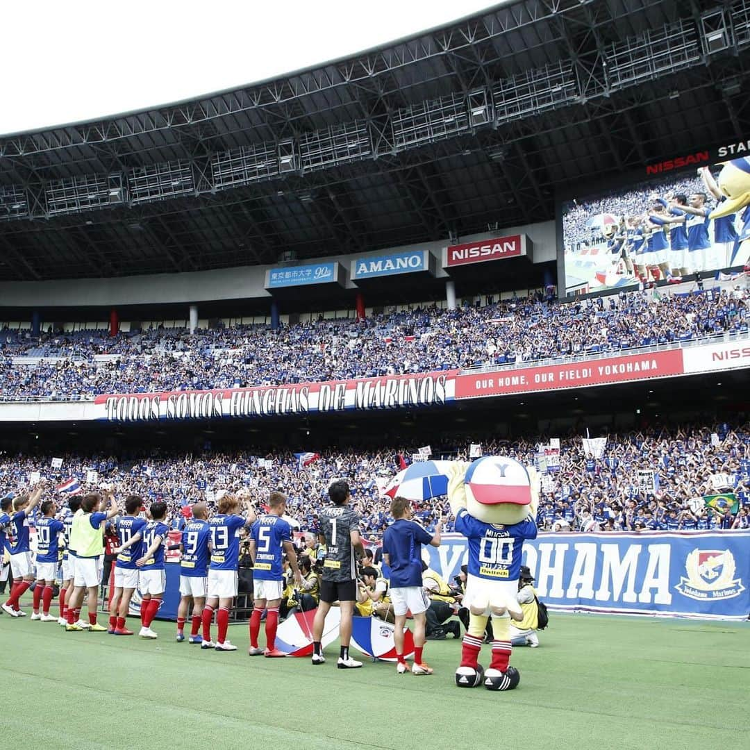 和田拓也のインスタグラム：「昨日も応援ありがとうございました！ #横浜fマリノス #fmarinos #和田拓也」