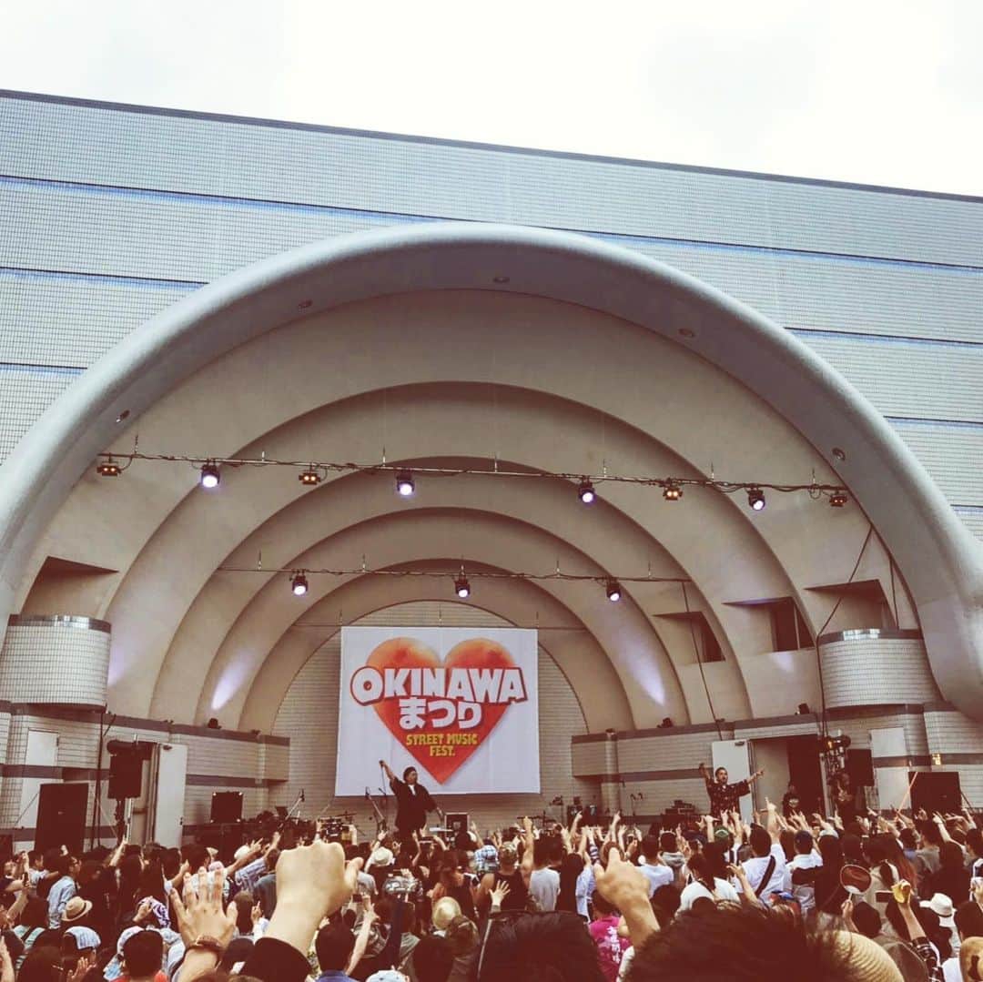YUのインスタグラム：「代々木 OKINAWAまつり  来てくれたみんなありがとう！！！！ #d51 #沖縄」