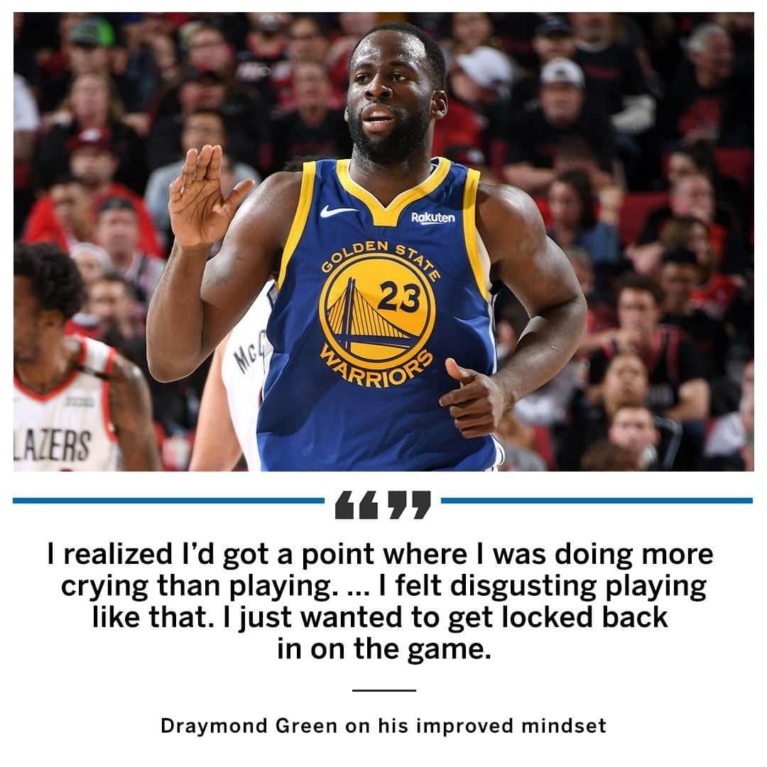 espnさんのインスタグラム写真 - (espnInstagram)「Draymond got back to the basics and it's showing in his play 💪」5月19日 22時00分 - espn