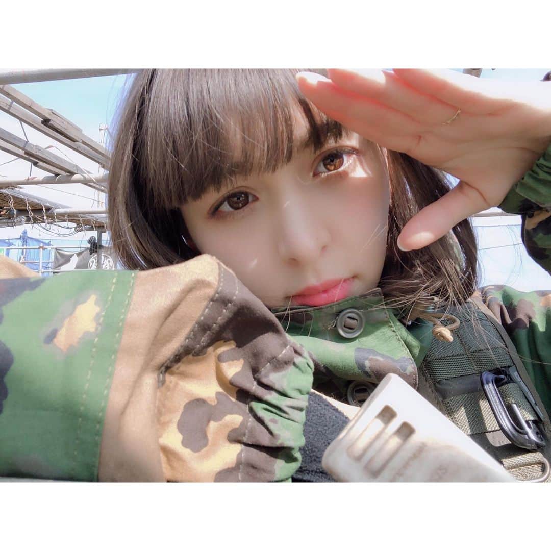 アイシスのインスタグラム：「good night to the whole earth🙆‍♀️💤✨ #サバゲー #サバゲー女子  #airsoft #ミリタリー #military #airsofter #夏ゴルカ #GorkaE #Gorka #ロシア装備 #SMERSH #airsoftgirl #glockgirl #Russia #GRU #ГРУ #спецназ #Spetsnaz #gun #airsofterphoto #airsoftinternational #airsoftworld #airsoftobsessed #pew #pewpew #airsoftmilsim #airsoftnation #gunstagram #サバゲー女子の日常」