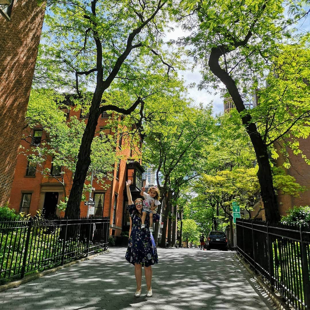 クリオ・ザッマッテーオさんのインスタグラム写真 - (クリオ・ザッマッテーオInstagram)「I colori di #newyork 🗽💚💙🧡 foto @ill0gic0」5月20日 0時33分 - cliomakeup_official