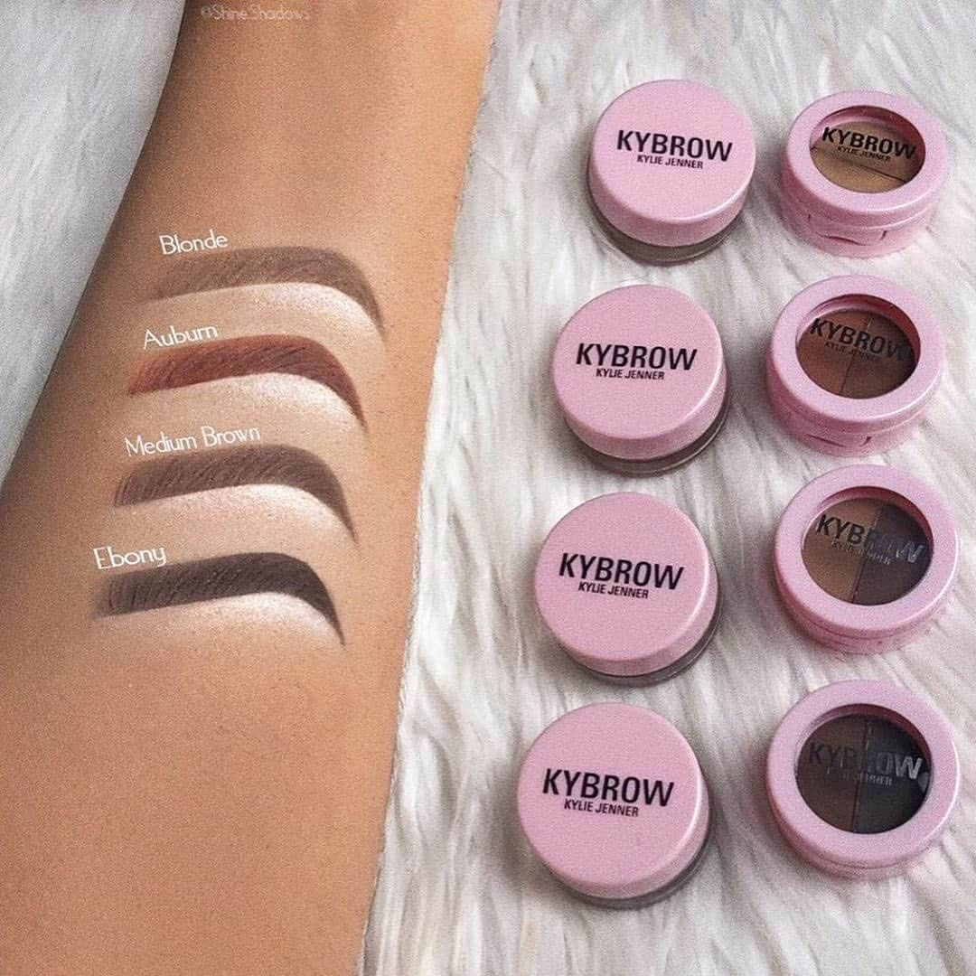 Kylie Cosmeticsさんのインスタグラム写真 - (Kylie CosmeticsInstagram)「Kybrow swatches by @shine.shadows 😍✨ tap to shop」5月20日 0時41分 - kyliecosmetics