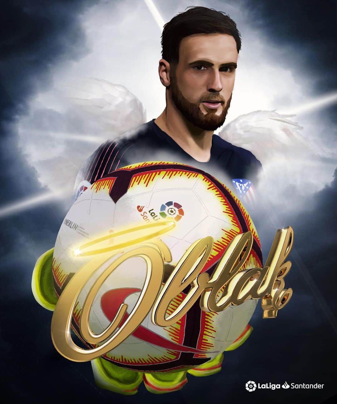 LFPさんのインスタグラム写真 - (LFPInstagram)「The wall making HISTORY. 👊🏻 🏆 2015/16 Jan Oblak 🏆 2016/17 Jan Oblak 🏆 2017/18 Jan Oblak 🏆 2018/19 Jan Oblak • @oblakjan ends the season as the goalkeeper with the LEAST GOALS CONCEDED in #LaLigaSantander for a fourth season in a row! 🔴🔝⚪️ • #Oblak #Atleti #LaLiga #LaLigaHistory #Goalkeeper」5月20日 1時33分 - laliga