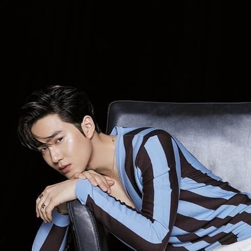 のインスタグラム：「Suho @kimjuncotton 💙 for Grazia Korea April 2019. 📸 by Kim Yeong Jun . . . . . . #수호 #守護 #Suho #김준면 #KimJunMyeon #EXO  #엑소 #エクソ#맞팔 #셀스타그램 #셀카 #얼스타그램 #데일리 #선팔 #인스타그램  #l4l #f4f  #like4like #ootd  #おしゃれ #オシャレ #いいね返し #フォロー #韓国人 #韓国 #セルカ #自撮り #ファッション #フォロー#koreanboy」