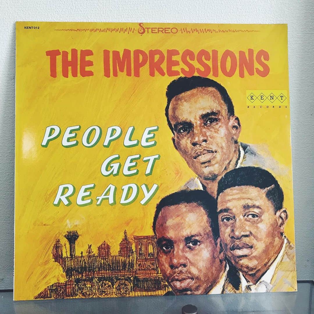 林幸治さんのインスタグラム写真 - (林幸治Instagram)「The Impressions ‎– People Get Ready  #vinyl #1965 #theimpressions #kentrecords #uk #westgermanypressing #nowspinning」5月20日 13時00分 - tct_koji_hayashi