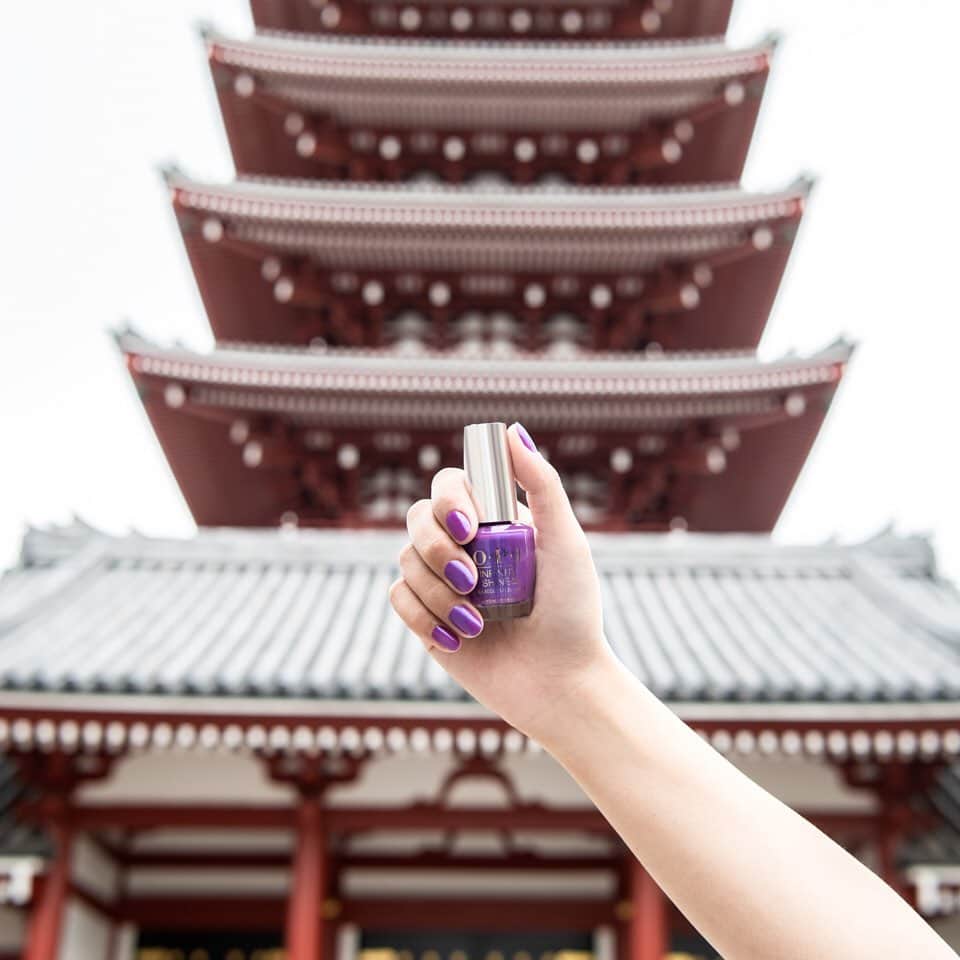 OPIさんのインスタグラム写真 - (OPIInstagram)「Maybe #SamuraiBreaksANail but you don't have to. Use our #OPIInfiniteShine system for long wear and high shine! 💜 #OPITokyo #OPIObsessed #ColorIsTheAnswer #purplenails #tokyo #nails #purple」5月20日 13時23分 - opi
