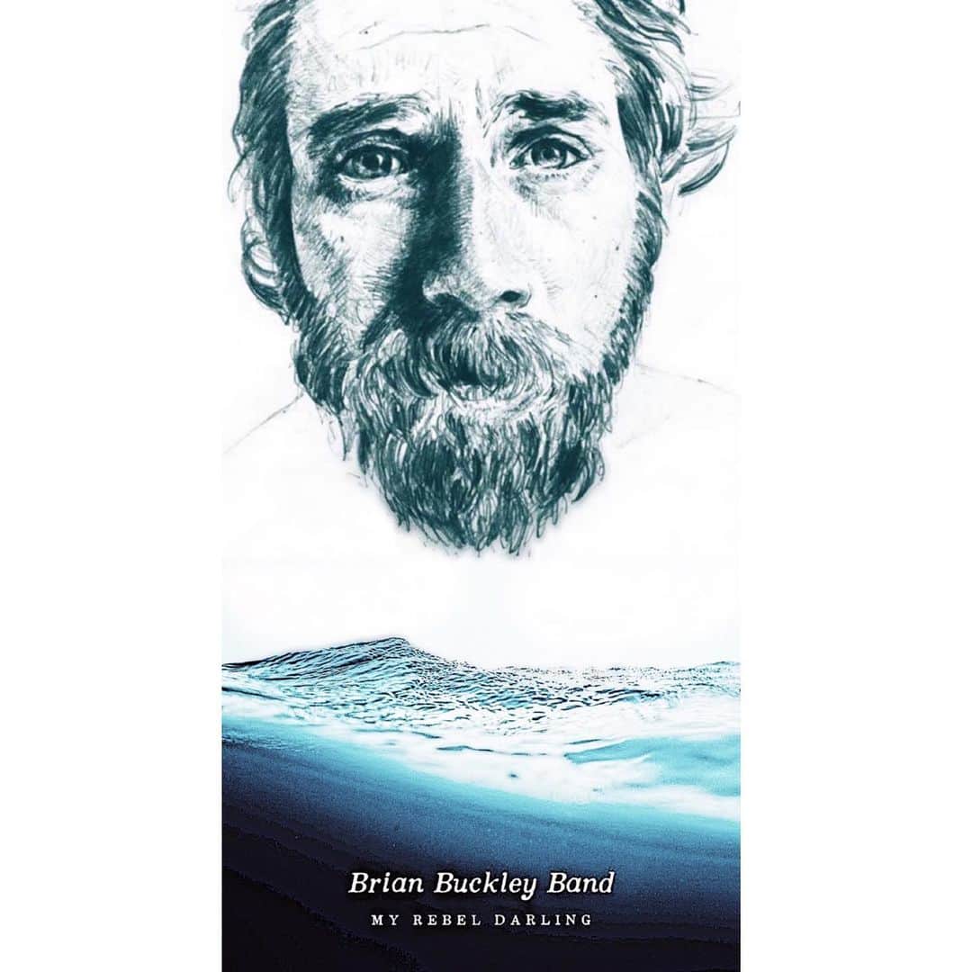 ナタリア・コルドバ・バックリーのインスタグラム：「you are the sea.  beautiful, @brianbuckleyband  i've had the pleasure to listen to your music for 15 years now. it’s shaped and moved you and those around you.  being an observer to your hard work, dedication, perseverance, and love for your art is nothing short of inspiring. there are so many artists that succumb to the pressures and unfairness of the industry, but you,  Brian, after years of fighting what seems to sometimes be the un reachable, you still manage to keep the fire burning, your ethics un corrupted, your sound pure, your love for your art and your convictions honest. thank you for allowing me to be witness to the battles that have so beautifully bestowed those wrinkles upon your face. i am part of something beautiful and it's because I'm part of this. MY REBEL DARLING. 🎨art by @travisdemello and @openseadesignco @melissa_open_sea」