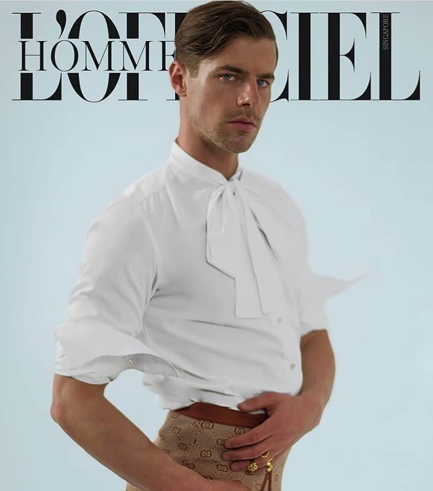 IMG Modelsさんのインスタグラム写真 - (IMG ModelsInstagram)「Prince Charming. 👑 @jules_horn covers @lofficielhommes #Singapore. #📷 @jacquesburga #👔 @hdecastillon #✂️ @giuliopanciera #👦🏻 #IMGstars」5月20日 9時12分 - imgmodels