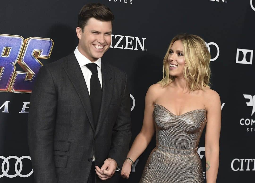 NBC Newsさんのインスタグラム写真 - (NBC NewsInstagram)「#Wedding bells are in the future for #actress Scarlett Johansson and Colin Jost of "Saturday Night Live." Click the link in our bio for details. #SNL . 📷 @jordanbstrauss / @invisionagency / @apnews」5月20日 9時50分 - nbcnews